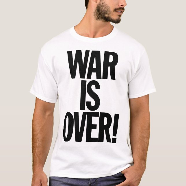 T-SHIRT WAR IS OVER! (Devant)