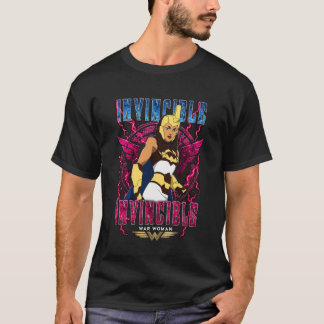 T-SHIRT WAR POWER WOMAN INVINCIBLE