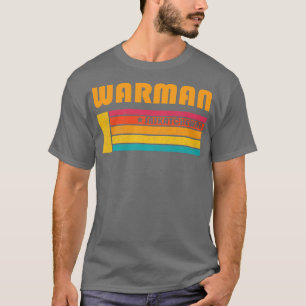 T-shirt Warman Saskatchewan Canada Vintage Souv en détress