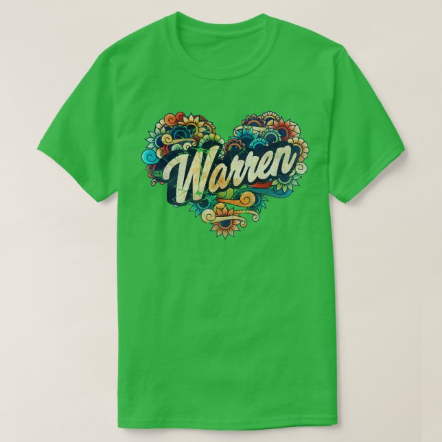 T-shirt Warren (Design devant)