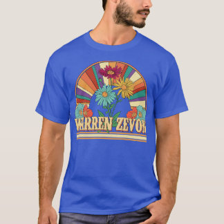 T-shirt Warren Flowers Nom Zevon Cadeaux personnalisés Ret