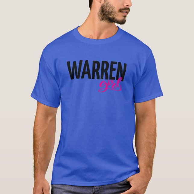 T-shirt Warren Girl Michigan Raised Me 1 (Devant)