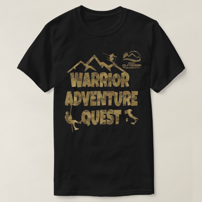 T-shirt Warrior Adventure Quest, ODR. (Design devant)