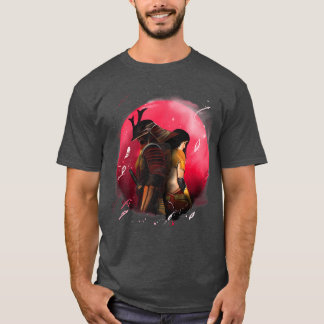 T-shirt Warrior Samurai Japon Premium
