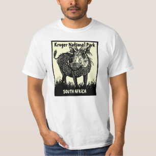 T-shirt Warthos du parc national Kruger