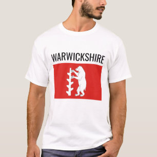T-shirt Warwickshire // Indicateur du comté anglais