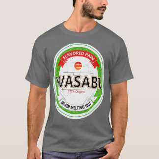 T-shirt Wasabi Funky Japonais Sushi Condiment Halloween Co