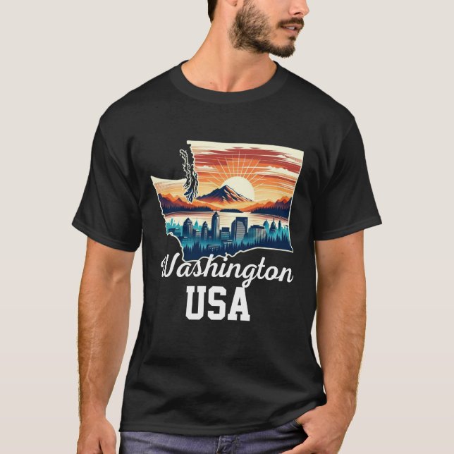 T-shirt Washington (Devant)