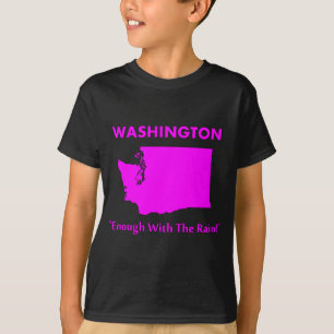 T-shirt Washington - Assez de la pluie