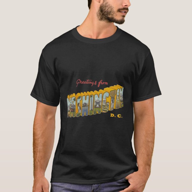 T-shirt Washington D (Devant)