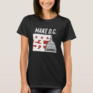 T-shirt Washington D C  51st State  Cool DC Statehood