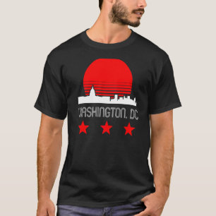 T-shirt Washington Dc Capitol Hill Usa Match Souvenir Skyl