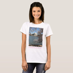 T-SHIRT WASHINGTON DC DE FLEURS DE CERISIER