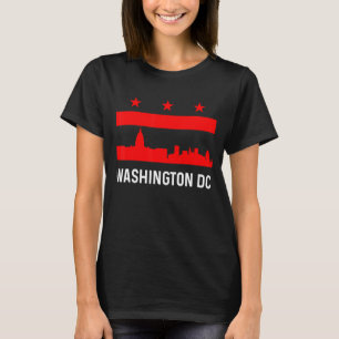 T-shirt Washington Dc Drapeau Amour Capitol Hill Souvenir