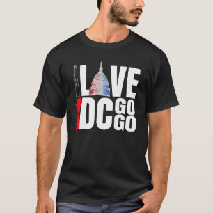 T-shirt Washington DC I Love Go Go Music 13