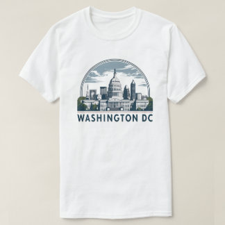 T-shirt Washington DC Skyline
