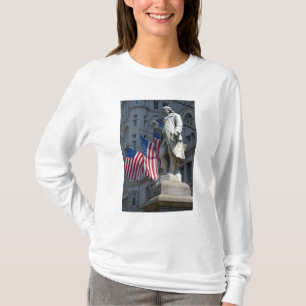 T-shirt Washington, DC, statue de Benjamin Franklin