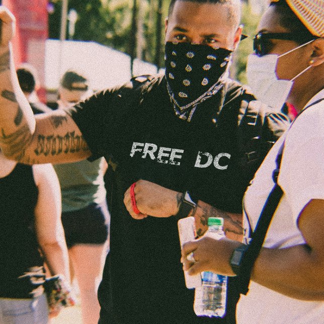 T-shirt Washington Free DC (Créateur téléchargé)