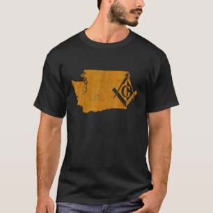 T-shirt Washington Masons Grand Lodge Freemason Père D