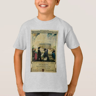 T-shirt Washington moderne