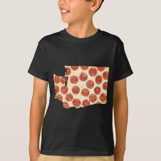 T-SHIRT WASHINGTON PIZZA PEPPERONI PIZZA STATE