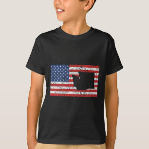 T-shirt Washington Seattle Spokane Tacoma Vancouver Olympi