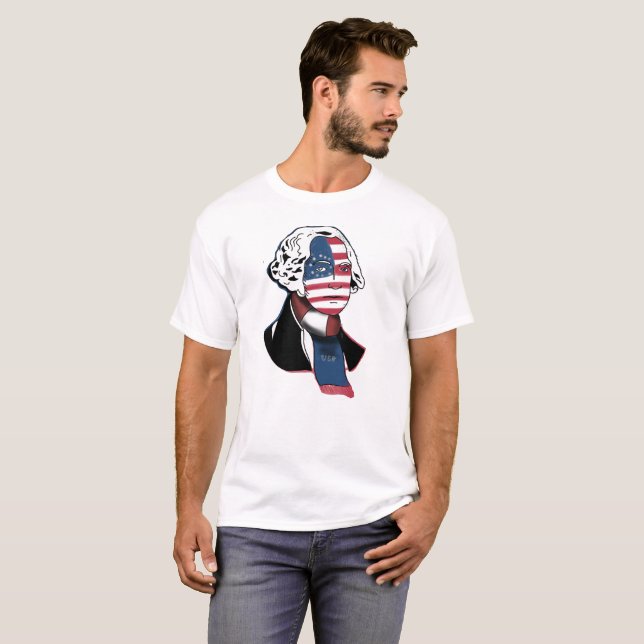 T-shirt Washington ultra (Devant entier)