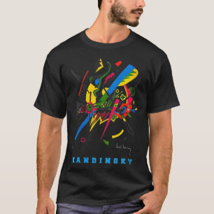 T-shirt Wassily Kandinsky Art Abstrait Petits Mondes