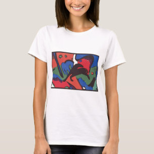 T-shirt Wassily Kandinsky Franz Marc Blue Rider Peinture