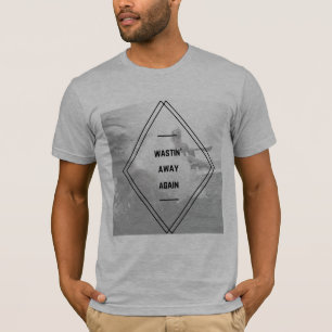 T-shirt Wastin des hommes loin piquent encore