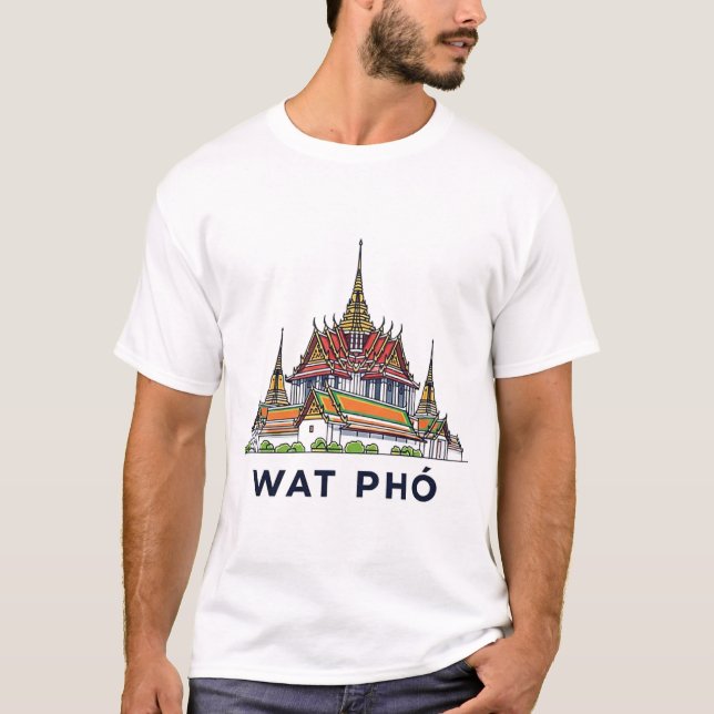 T-shirt Wat Pho (Devant)