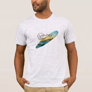 T-shirt Water Baby Beach Board Chemise