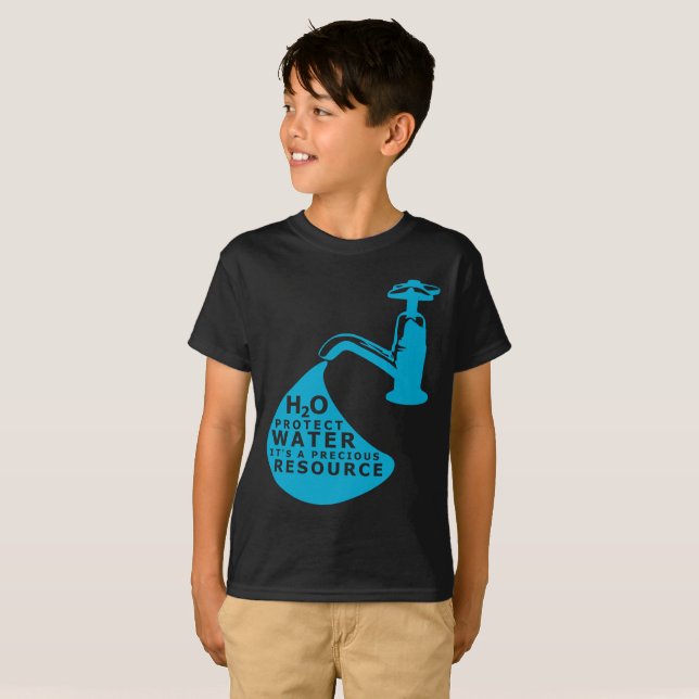 T-shirt Water Conservation (Devant entier)