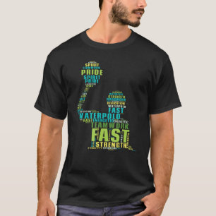 T-shirt Water Polo Joueur Entraîneur Sport Amateur Swimme