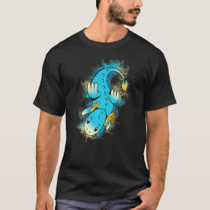 T-shirt Water Splash Art Cute Dragon Premium