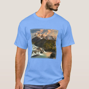 T-shirt Waterfalls   Salto Grade Waterfall Patagonia Chile