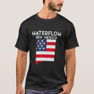 T-shirt WATERFLOW USA State America Travel Nouveau Mexique
