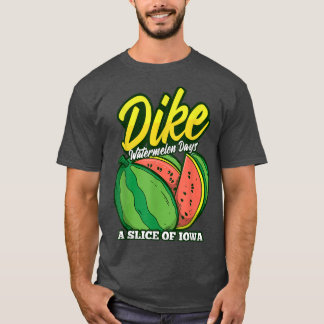 T-shirt Watermelon Days Funky Summer Fruit Végétarien