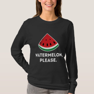 T-shirt Watermelon S'Il Vous Plaît Fruit Tropical Summer F