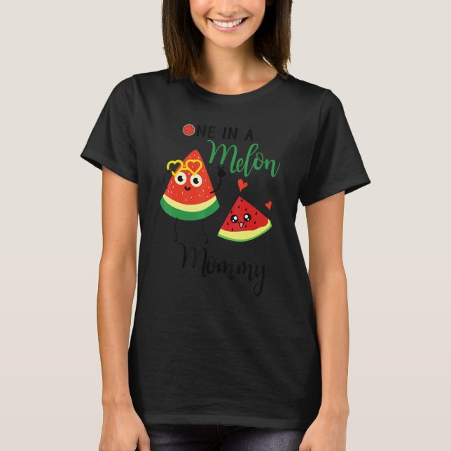 T-shirt Watermelons Dancing Together Happy Day One In A Me (Devant)