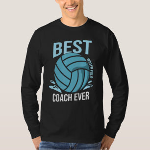 T-shirt Waterpolo Best Coach Ever Team Water Polo