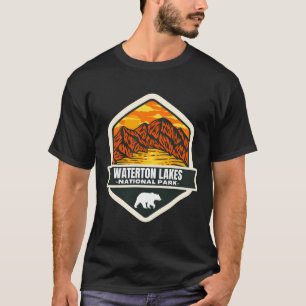 T-shirt Waterton Lakes (Alberta) � Spirit of the Mountains