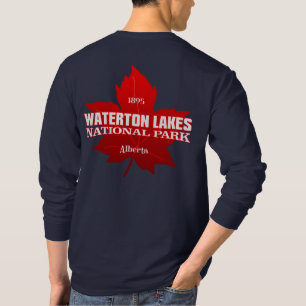 T-shirt Waterton Lakes NP (feuille d'érable)