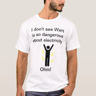 T-shirt Watts et ohms