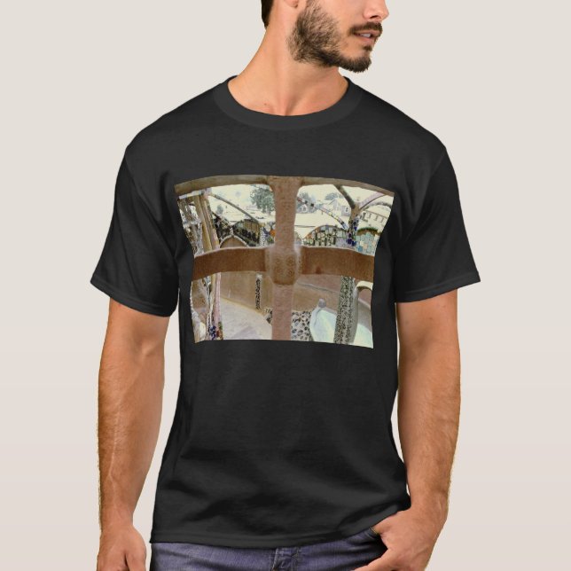 T-SHIRT WATTS TOWERS. PHOTOGRAPHIE VINTAGE (Devant)