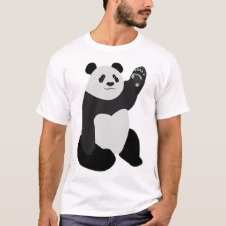 T-shirt Wave Panda