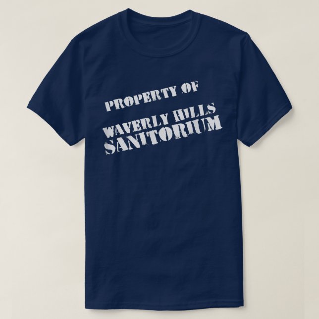 T-shirt Waverly Hills Sanatorium Halloween T Novelty Graph (Design devant)