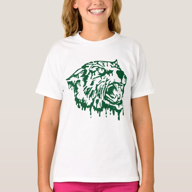 T-shirt Wayland Union Wildcats #6 (Devant)
