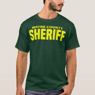 T-shirt Wayne County Michigan Sheriff Deputies Uniform