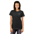 T-shirt WDHOF® 25e anniversaire pour femmes - noir